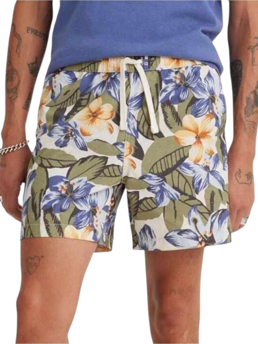 NWT Levi's Tropical Floral XX Chino Easy Shorts (S)